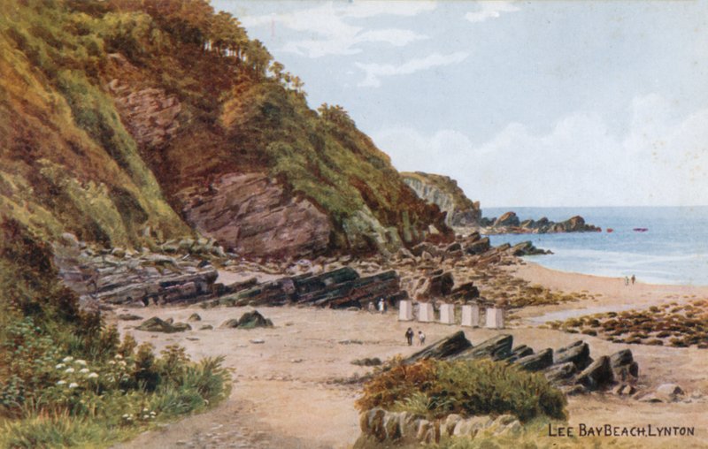 Lee Bay Beach, Lynton tekijältä Alfred Robert Quinton