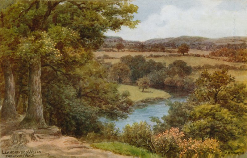 Llandrindod Wells, Rakastavaisten kävelyreitti (The Lovers