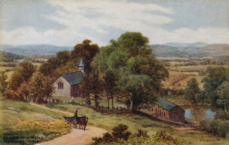 Llandrindod Wells, seurakuntakirkko tekijältä Alfred Robert Quinton