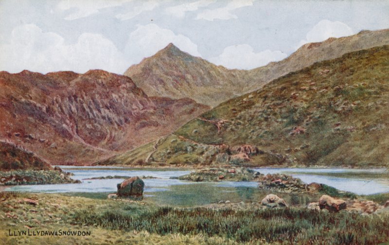 Llyn Brittany ja Snowdon tekijältä Alfred Robert Quinton