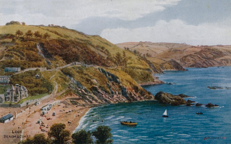 Looe, ranta ja rannikko tekijältä Alfred Robert Quinton
