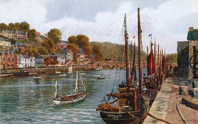 Looe, The Quay tekijältä Alfred Robert Quinton