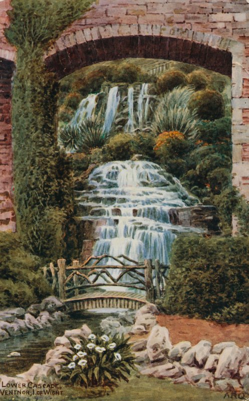 Lower Cascade, Ventnor, Wightin saari tekijältä Alfred Robert Quinton