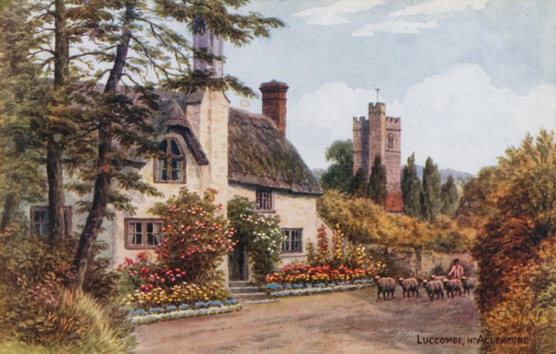 Luccombe, Nr Allerford tekijältä Alfred Robert Quinton