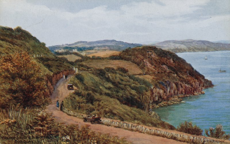 Marine Drive ja Bishops Walk, Torquay tekijältä Alfred Robert Quinton