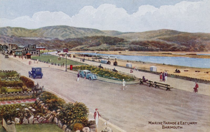 Marine Parade ja Estuary, Barmouth tekijältä Alfred Robert Quinton