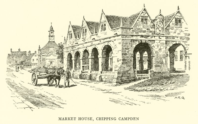 Market House, Chipping Campden tekijältä Alfred Robert Quinton