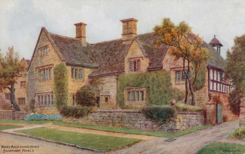Mary Andersonin koti, Broadway Worcestershire tekijältä Alfred Robert Quinton