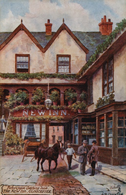 New Inn, Gloucester tekijältä Alfred Robert Quinton
