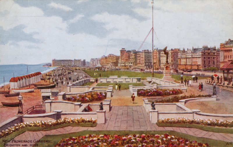 New Promenade Gardens, Brighton ja Hove tekijältä Alfred Robert Quinton