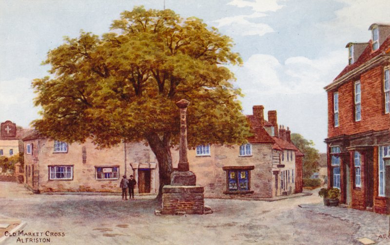 Old Market Cross, Alfriston tekijältä Alfred Robert Quinton