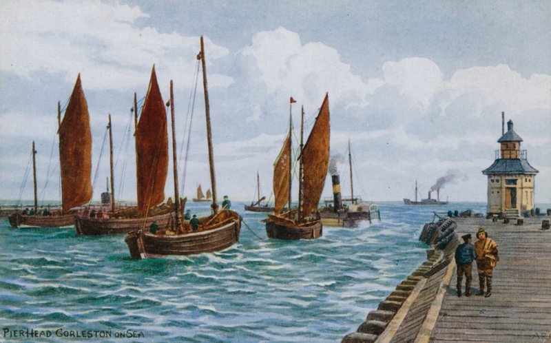 Pier Head, Gorleston-on-Sea tekijältä Alfred Robert Quinton