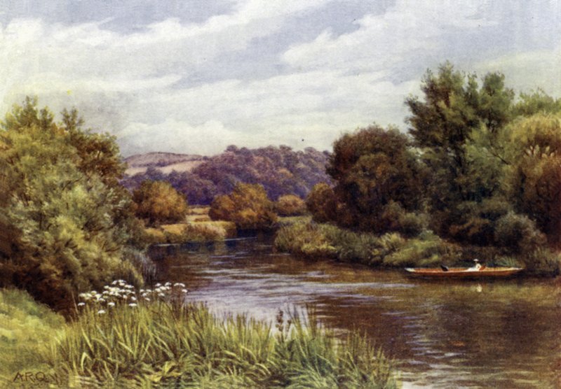 Pink Hill, Weir Stream tekijältä Alfred Robert Quinton