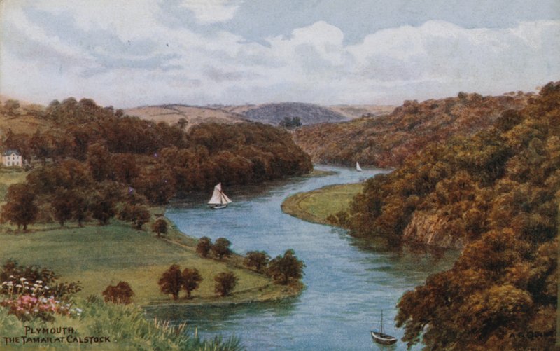 Plymouth, Tamar Calstockissa tekijältä Alfred Robert Quinton