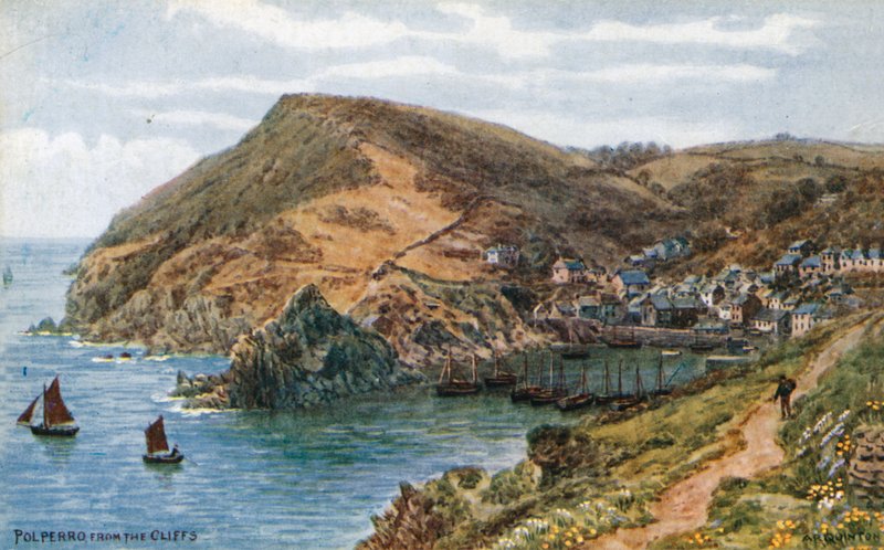 Polperro, Kallioilta tekijältä Alfred Robert Quinton