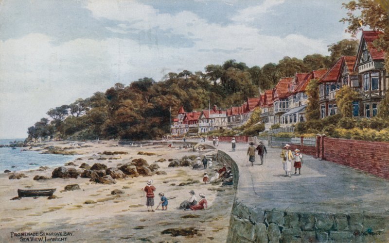 Promenade, Seagrove Bay, Sea View, I of Wight tekijältä Alfred Robert Quinton