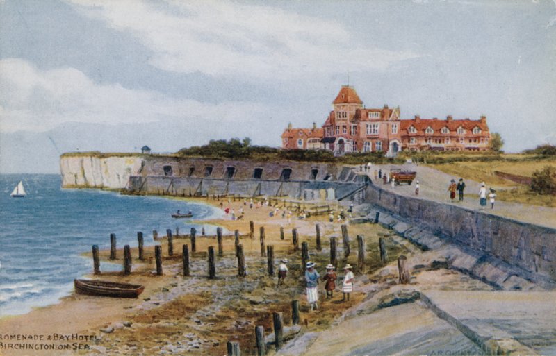 Promenade and Bay Hotel, Birchington-on-Sea tekijältä Alfred Robert Quinton