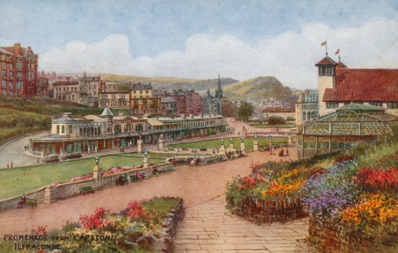 Promenade Capstonesta, Ilfracombe tekijältä Alfred Robert Quinton