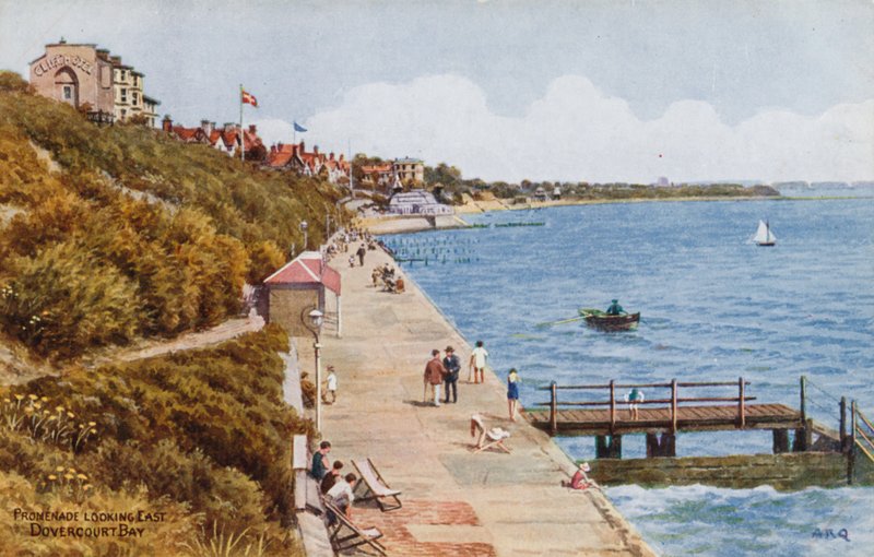 Promenade näyttää itään, Dovercourt Bay tekijältä Alfred Robert Quinton