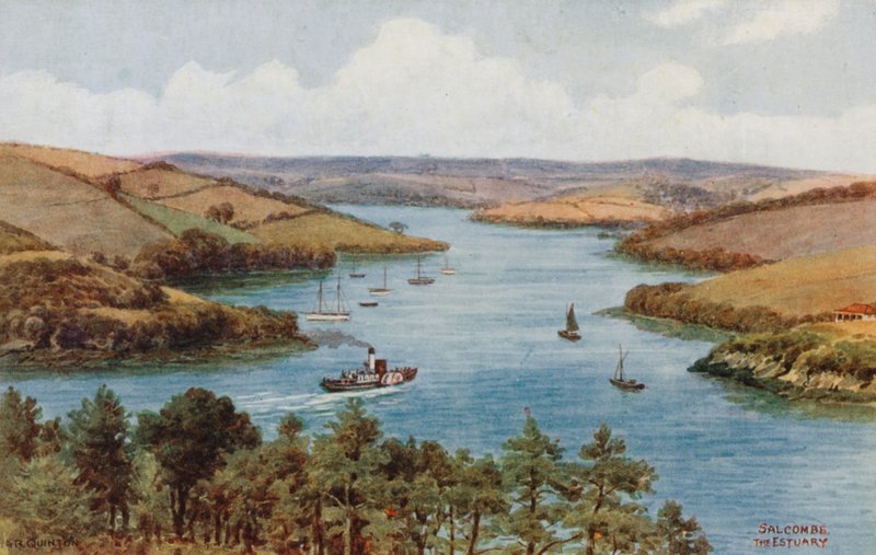 Salcombe, Estuary tekijältä Alfred Robert Quinton