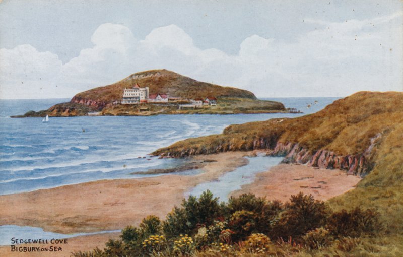 Sedgewell Cove, Bigbury-on-Sea tekijältä Alfred Robert Quinton