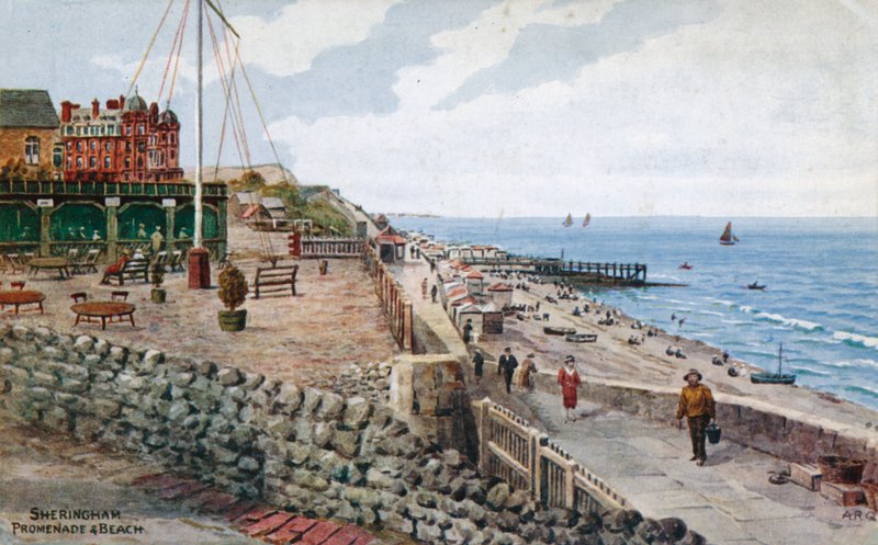 Sheringham, Promenade ja Beach tekijältä Alfred Robert Quinton