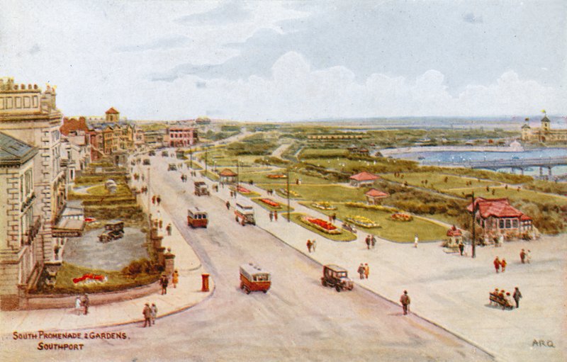 South Promenade and Gardens, Southport tekijältä Alfred Robert Quinton