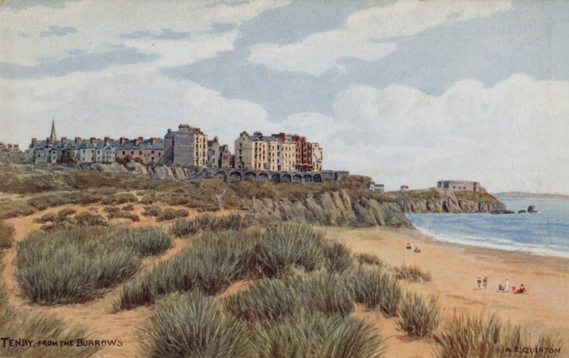 Tenby, From The Burrows tekijältä Alfred Robert Quinton