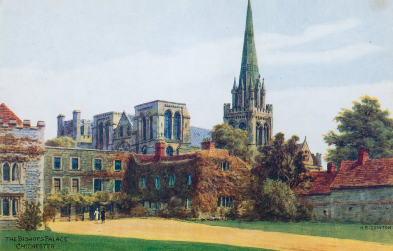 Piispojen palatsi, Chichester tekijältä Alfred Robert Quinton