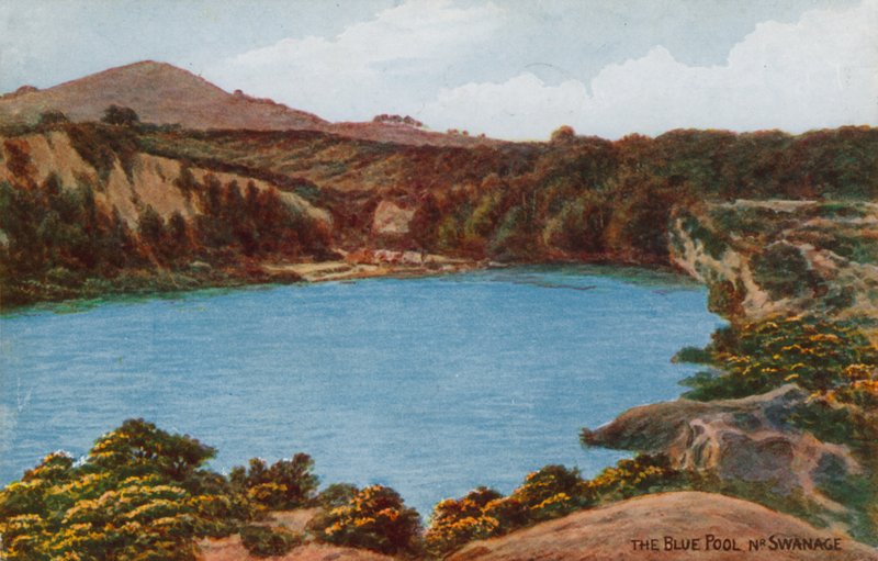 Sininen allas, Nr Swanage tekijältä Alfred Robert Quinton