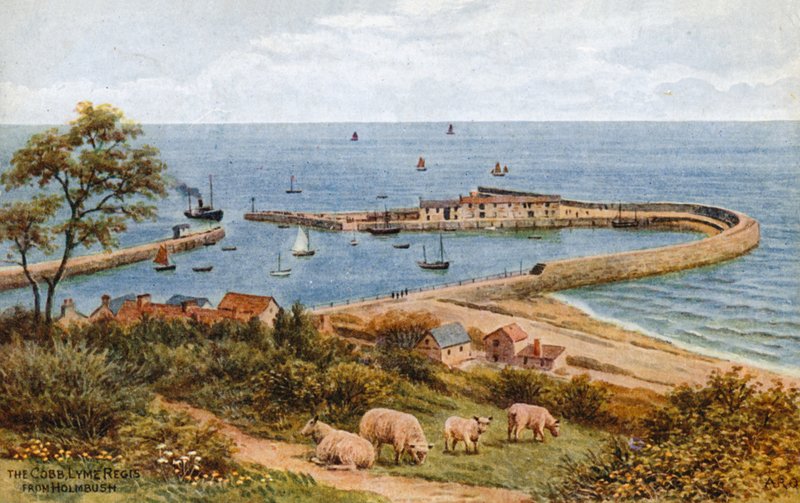 Cobb, Lyme Regis, Holmbushista tekijältä Alfred Robert Quinton