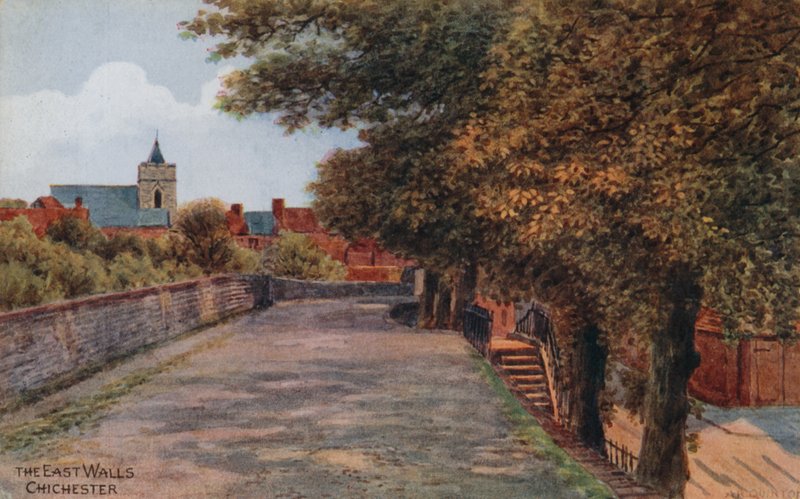 The East Walls, Chichester tekijältä Alfred Robert Quinton