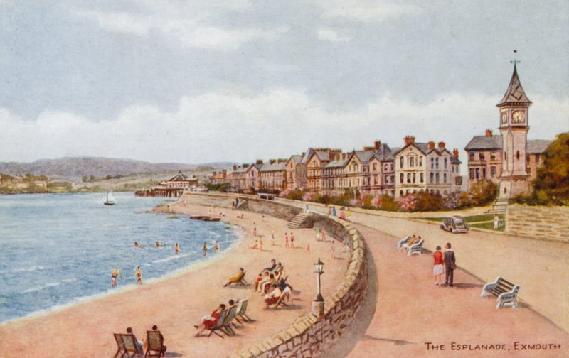Esplanade, Exmouth tekijältä Alfred Robert Quinton