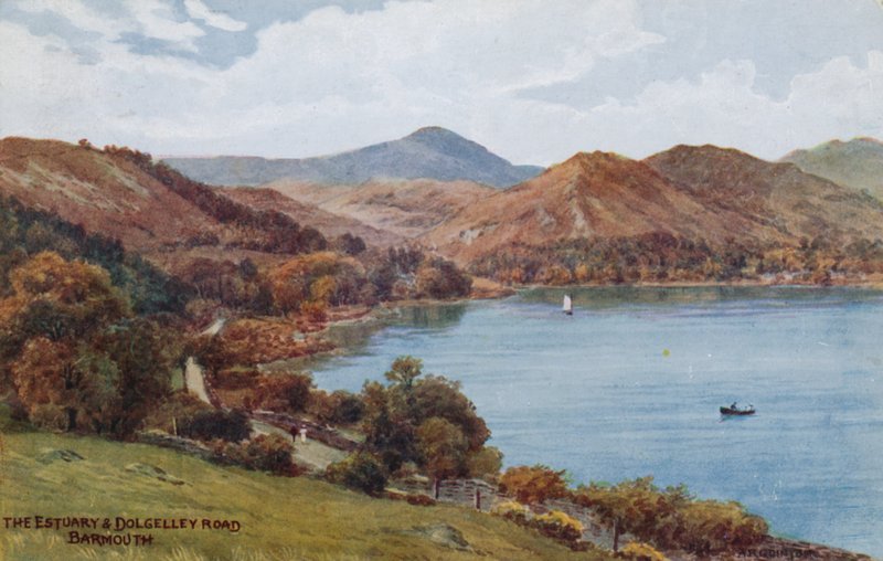 Estuary ja Dolgelley Road, Barmouth tekijältä Alfred Robert Quinton