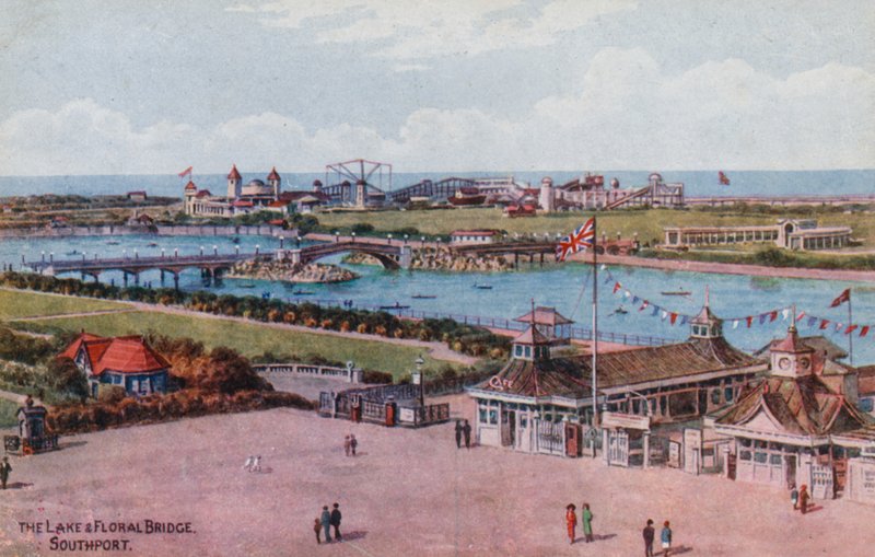 Lake and Floral Bridge, Southport tekijältä Alfred Robert Quinton
