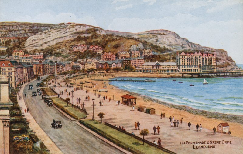 Promenade ja Great Orme, Llandudno tekijältä Alfred Robert Quinton