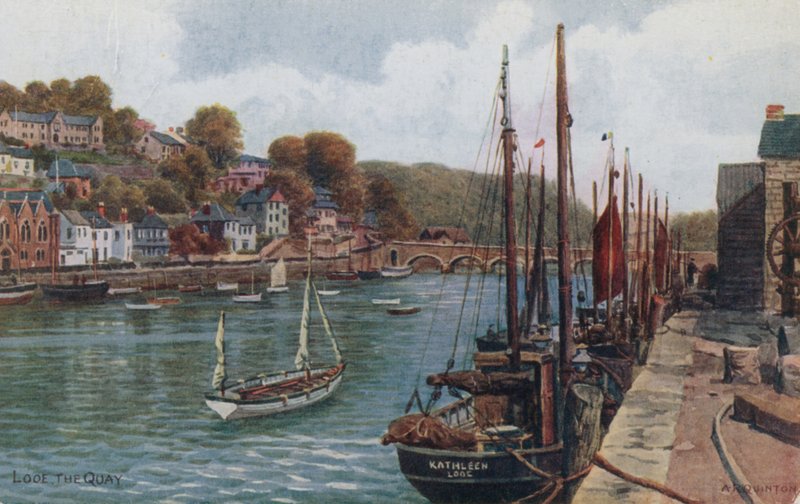 The Quay, Looe tekijältä Alfred Robert Quinton