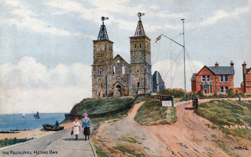 Reculvers, Herne Bay tekijältä Alfred Robert Quinton