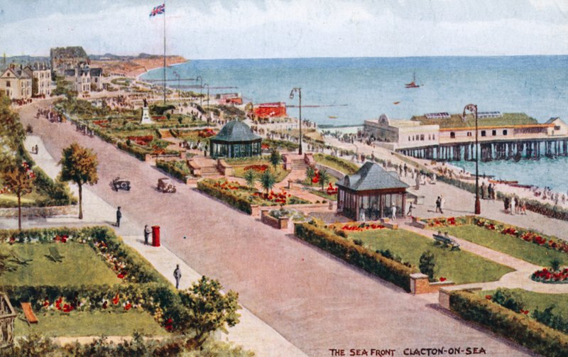Merenranta Clacton-on-Sea tekijältä Alfred Robert Quinton