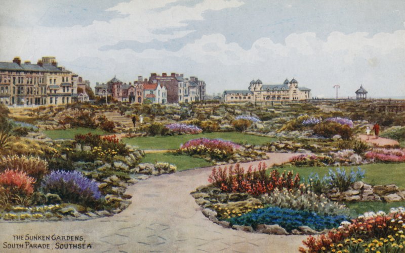 The Sunken Gardens, South Parade, Southsea tekijältä Alfred Robert Quinton
