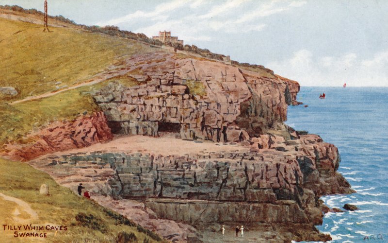 Tilly Whim Caves, Swanage tekijältä Alfred Robert Quinton