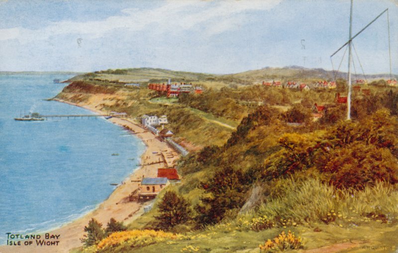 Totland Bay, Isle of Wight tekijältä Alfred Robert Quinton