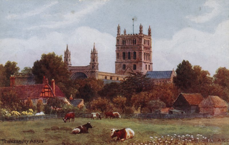 Tewkesbury Abbey tekijältä Alfred Robert Quinton