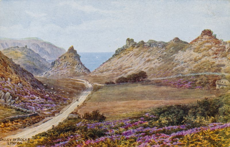 Valley of Rocks, Lynton tekijältä Alfred Robert Quinton
