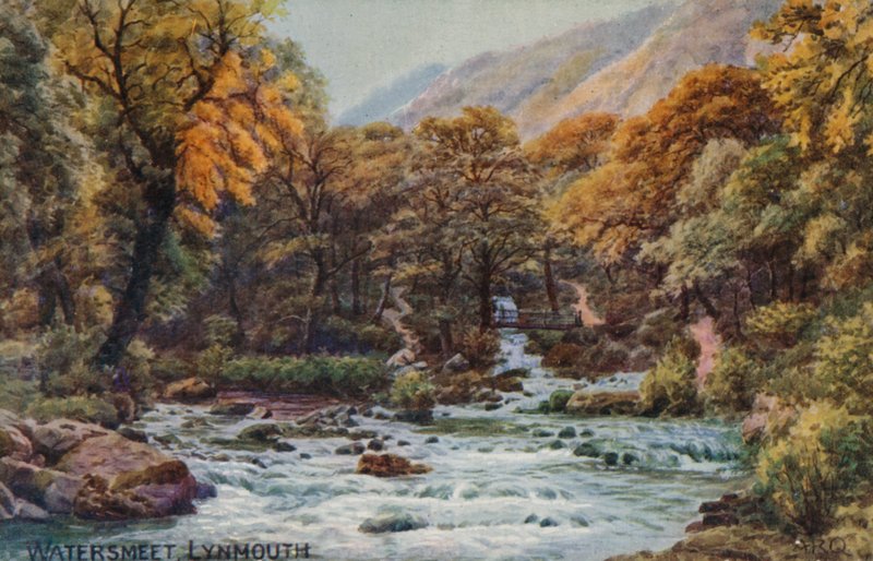 Watersmeet, Lynmouth tekijältä Alfred Robert Quinton