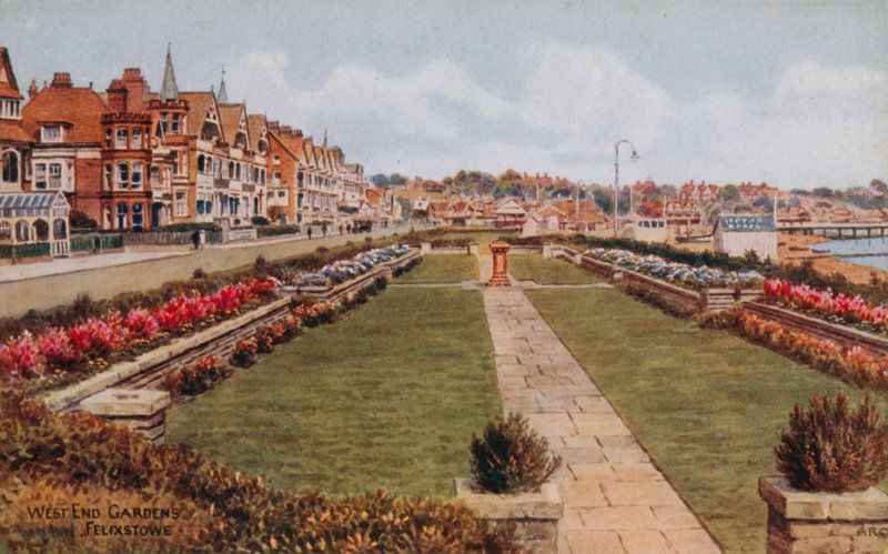 West End Gardens, Felixstowe tekijältä Alfred Robert Quinton
