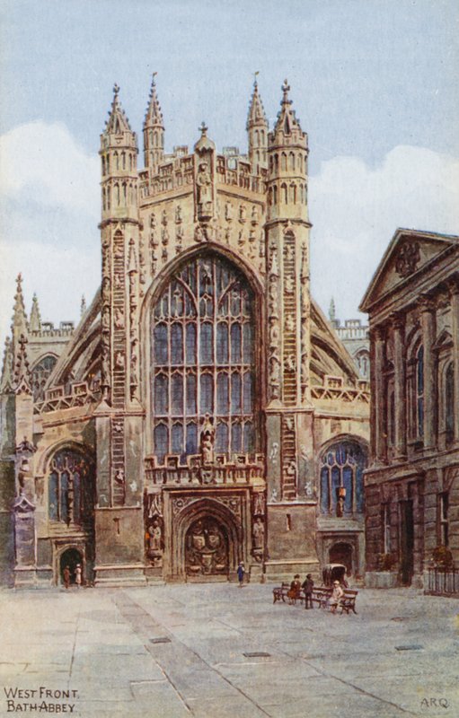 Länsirintama, Bath Abbey tekijältä Alfred Robert Quinton