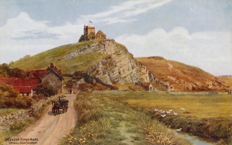 Weston-Super-Mare, Uphill Old Church tekijältä Alfred Robert Quinton