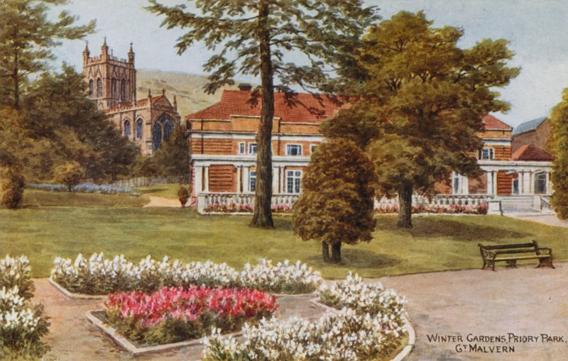 Winter Gardens, Priory Park, Great Malvern tekijältä Alfred Robert Quinton