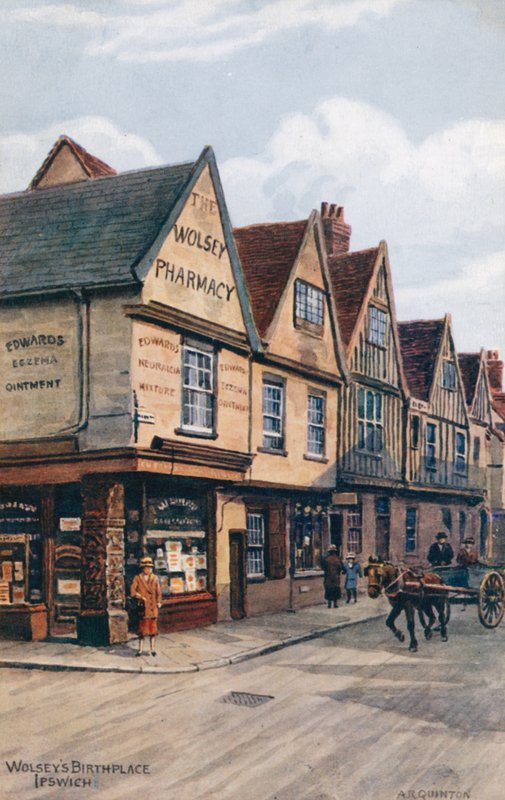 Wolseyn syntymäpaikka, Ipswich tekijältä Alfred Robert Quinton